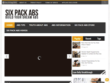 Tablet Screenshot of mikearonefitness.com